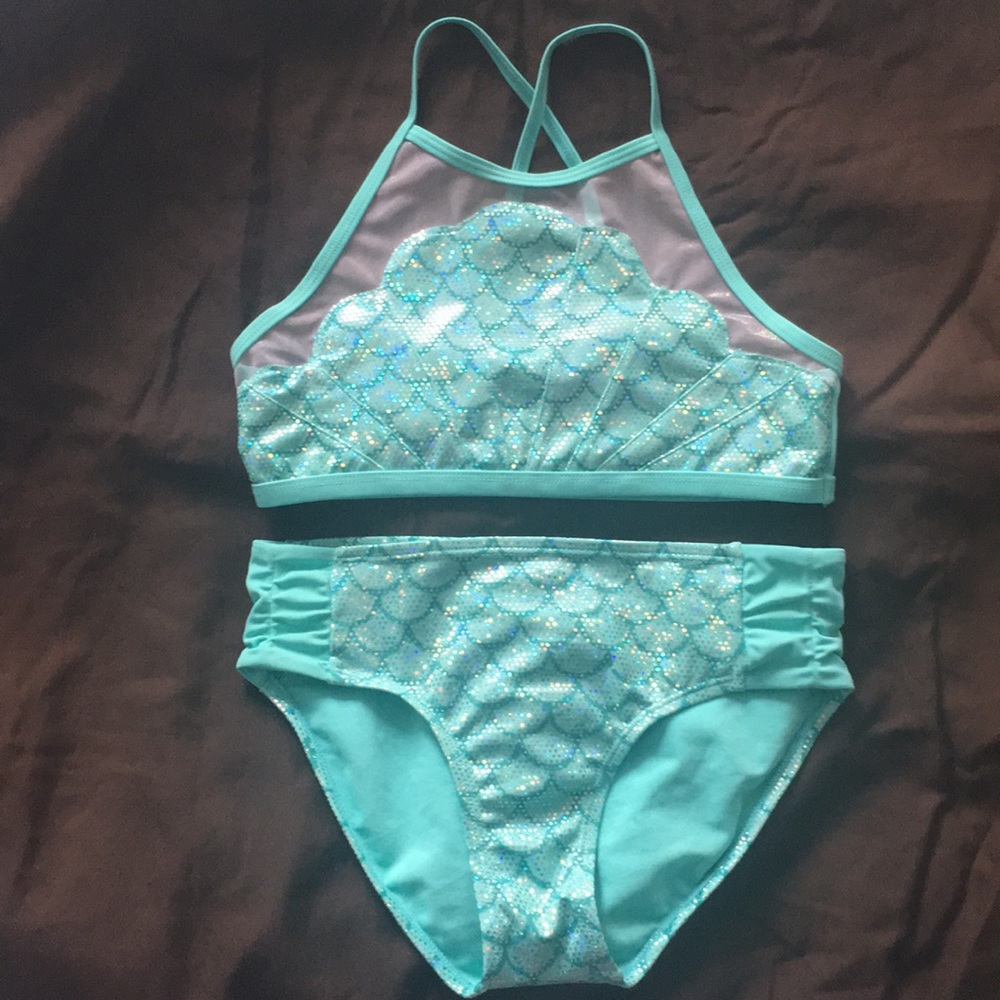 Justice Girls’ Mermaid Bikini Set